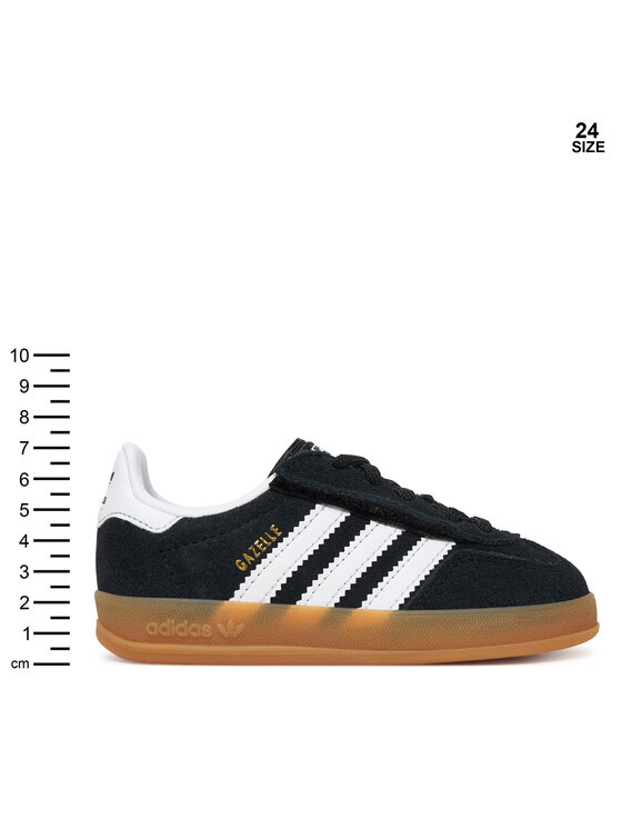 adidas Снікерcи adidas Gazelle Indoor Comfort Closure Elastic Lace IH9131 Чорний