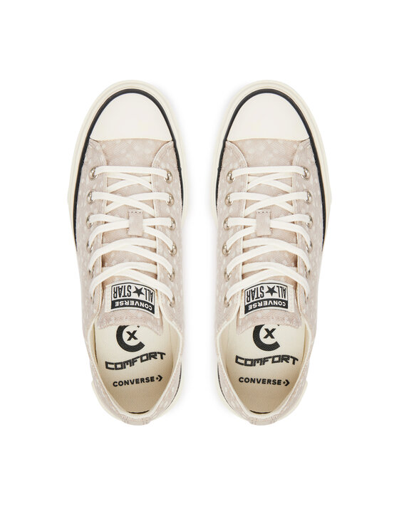 Converse Кеди Converse Chuck Taylor All Star Lift Double Stack Platform Deer A17884C Бежевий