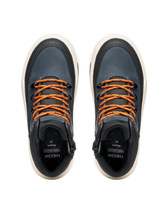 Geox Kotníková obuv Geox J Bunshee B Abx J56FMA 0ME32 C4008 S Tmavomodrá