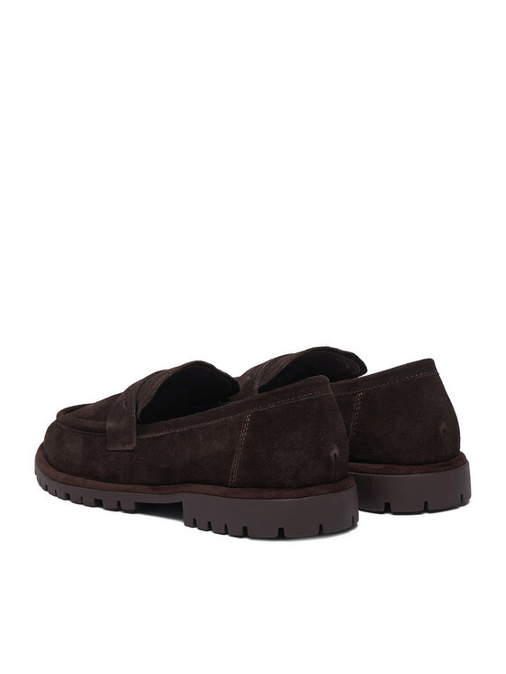 Badura Loafersy Badura C-ARYA-LT017-1 Brązowy ciemny