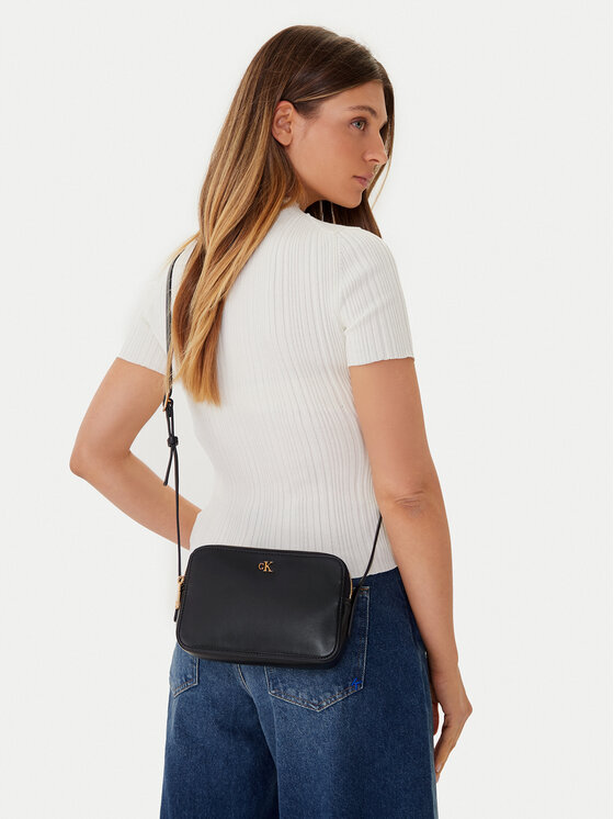 Calvin Klein Kabelka Calvin Klein Ck Camera Bag LV04F3173G Čierna