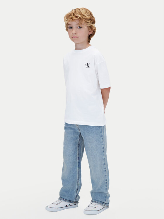 Calvin Klein Jeans Calvin Klein Jeans Conjunto de camisetas Monogram LVCKTJI19B De color Slim Fit