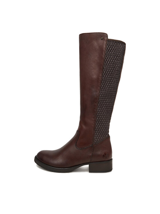 Rieker Kozaki Rieker CEO-Z9591-29 Beżowy ciemny