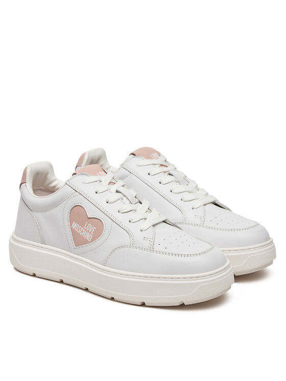 LOVE MOSCHINO Снікерcи LOVE MOSCHINO JA15154G1MIA110B Білий
