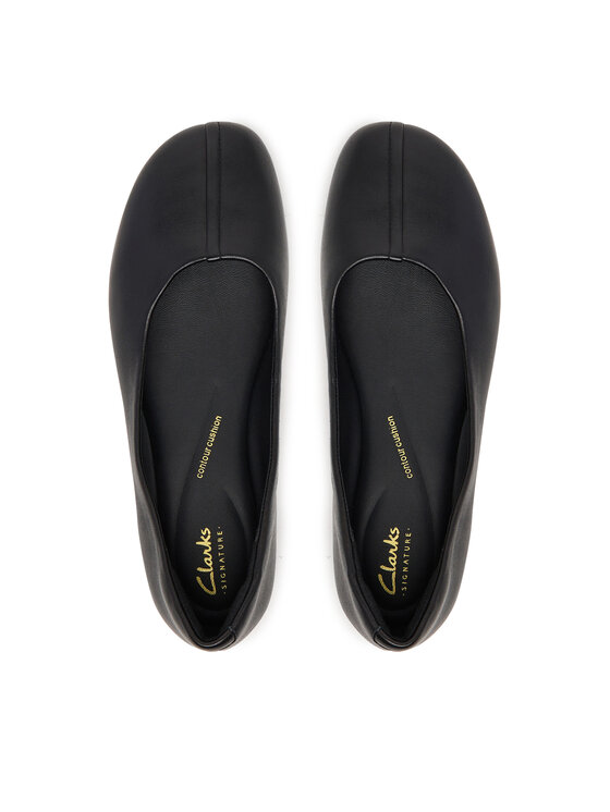Clarks Baleríny Clarks Livia Lily 26183054 Čierna