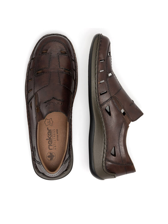 Rieker Nizki čevlji Rieker 05254-25 Rjava