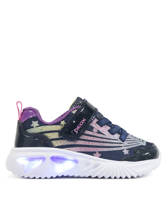 Geox Tenisice Geox J Assister Girl J56E9B 0ASKN C4269 M Tamnoplava
