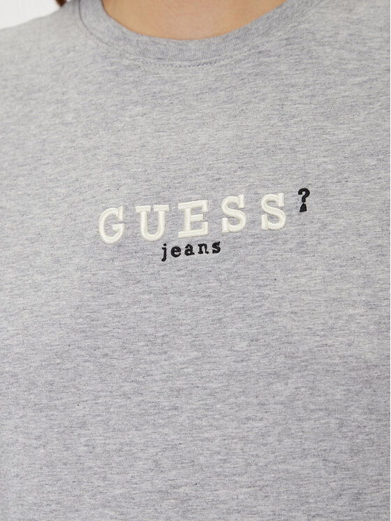 Guess Jeans Guess Jeans Футболка W5RI54 J1314 Сірий Regular Fit