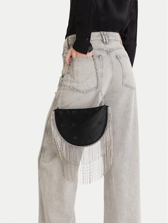 KARL LAGERFELD Kabelka KARL LAGERFELD A4W30111 Čierna