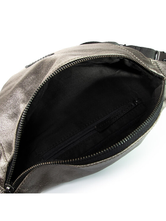 Superdry Torbica za okrog pasu﻿ Superdry Metallic Bum Bag W9110012A Siva