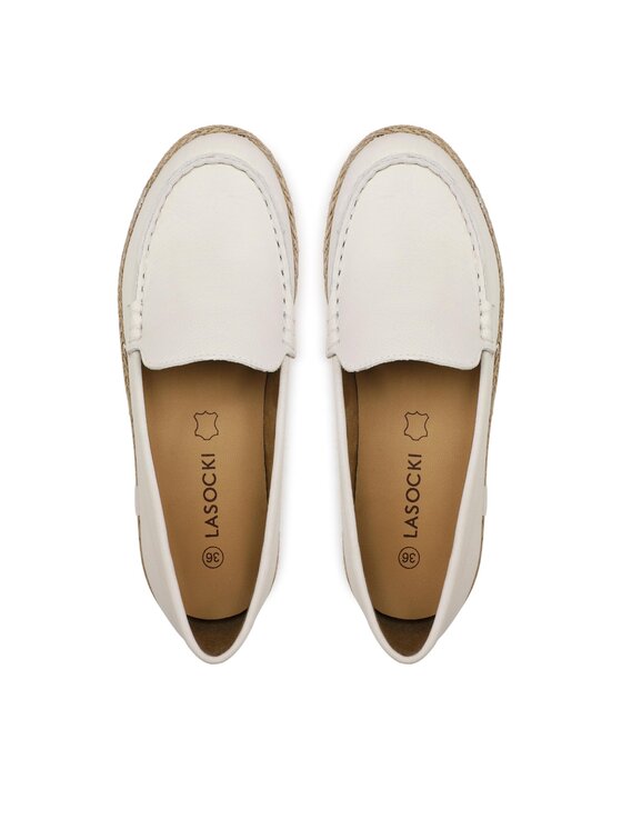 Lasocki Espadrilky Lasocki WI16-BENTA-02 Biela