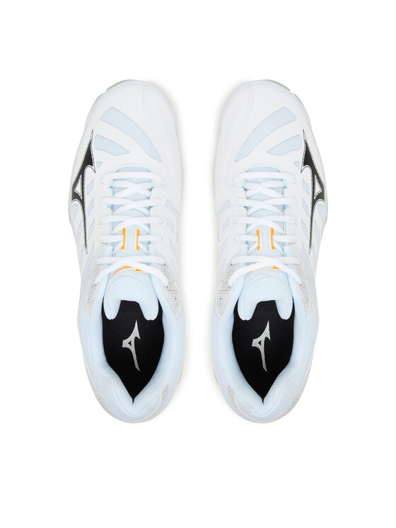 Mizuno Batai uždaroms aikštelėms Mizuno Wave Voltage 2 V1GA2460 Balta