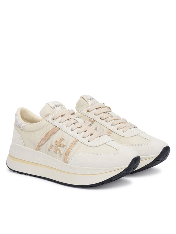 Premiata Sportcipők Premiata Bethcoin Var 8145 Krém