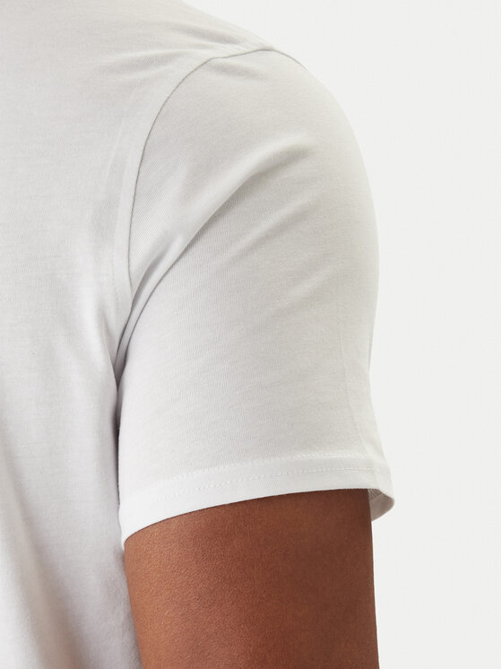 Tommy Jeans Tommy Jeans Majica DM0DM04411 Bela Slim Fit
