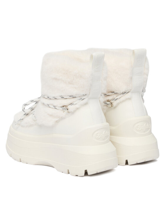 Buffalo Sniego batai Buffalo Olympia Fur Boot 18483 Balta