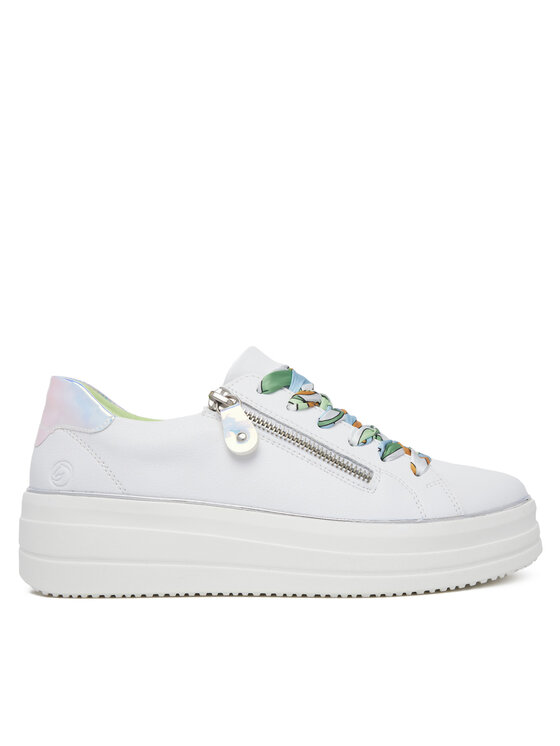 Remonte Sneakersy Remonte D1C06-80 Biela