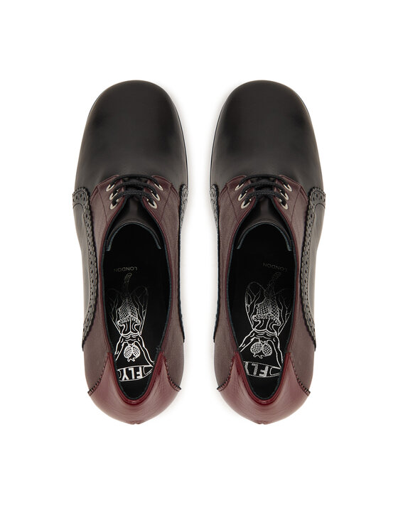 Fly London Nizki čevlji Fly London Evarfly P145562000 Bordo rdeča