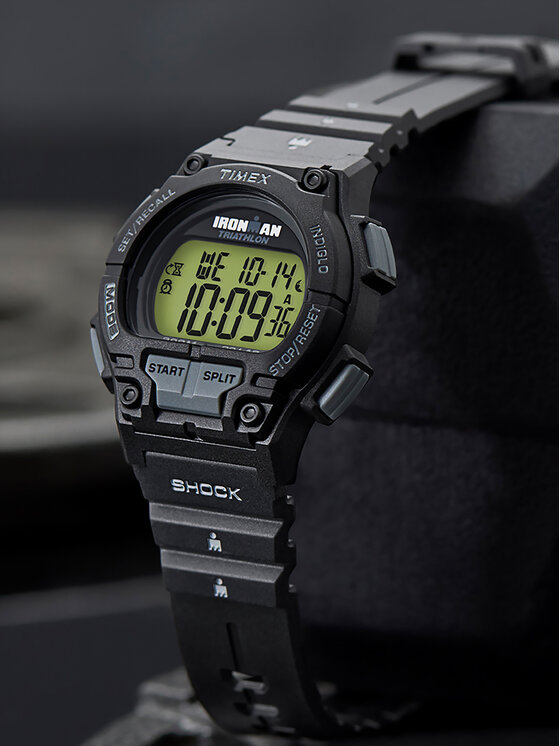 Timex Hodinky Timex Ironman Shock TW5M64800 Černá