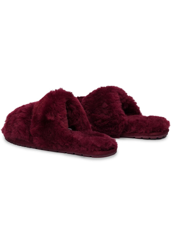 EMU Australia Pantuflas EMU Australia Morphett W12178 Guinda/burdeos