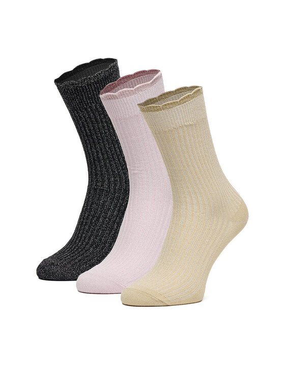 Nine West Довгі шкарпетки Nine West CEO_AS_NW_07_W_AW25 (3 PACK) mix Рожевий