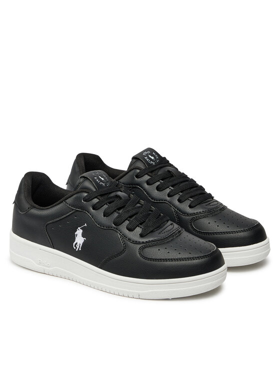 Polo Ralph Lauren Sneakersy Polo Ralph Lauren RL01247001 Čierna