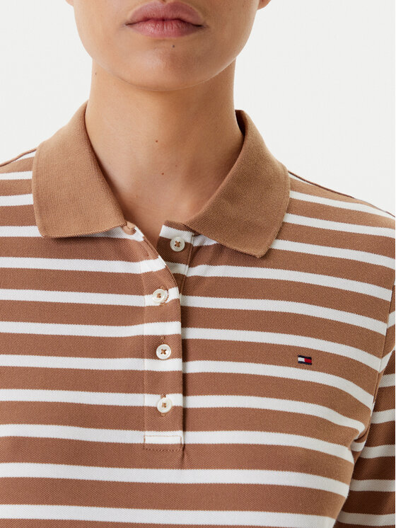 Tommy Hilfiger Tommy Hilfiger Polo 1895 WW0WW43224 Marrone Regular Fit