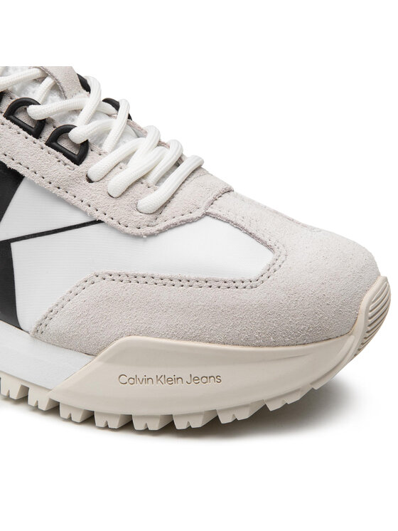 Calvin Klein Jeans Superge Calvin Klein Jeans New Retro Runner Laceup Low YW0YW00683 Bela