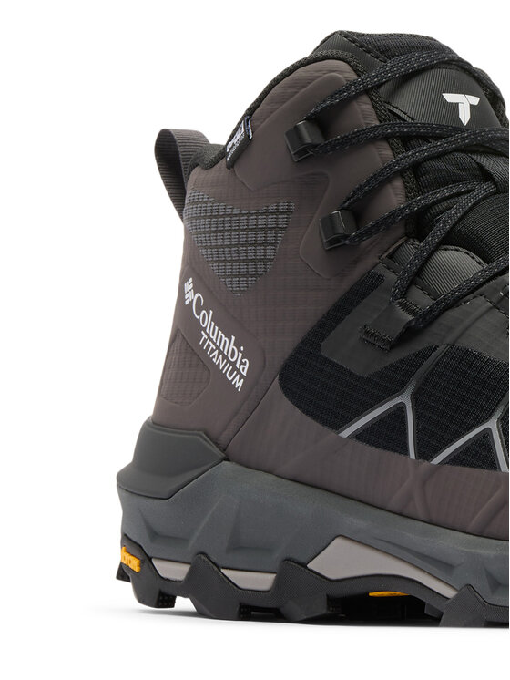 Columbia Παπούτσια πεζοπορίας Columbia Peakfreak™ Titanium™ Mid Outdry™ 2165641 Μαύρο