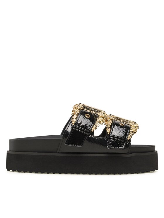 Versace Jeans Couture Šlepetės Versace Jeans Couture 74VA3SM1 ZS539 Juoda
