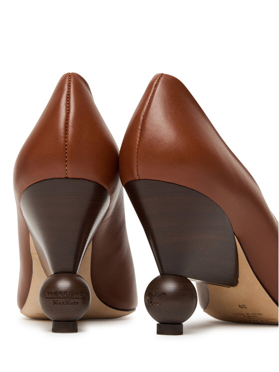 Weekend Max Mara Lodičky Weekend Max Mara Nievo 25255260956 Hnedá