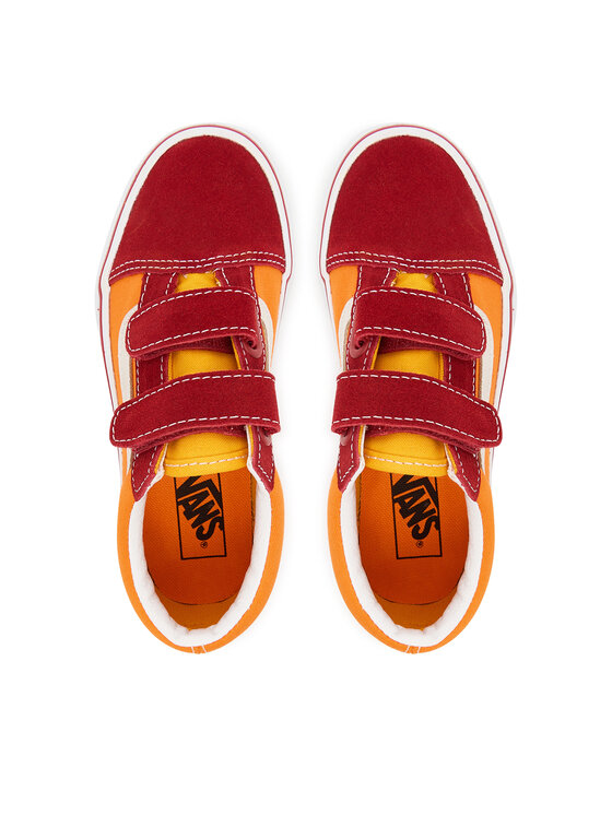 Vans Πάνινα παπούτσια Vans Old Skool V Retro VN000CYABMC1 Πορτοκαλί