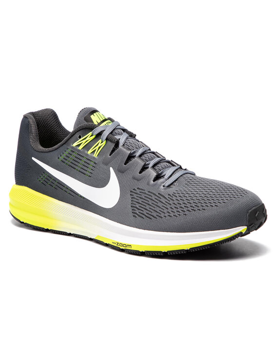 Nike Маратонки за бягане Nike Air Zoom Structure 21 904695 007 Сив