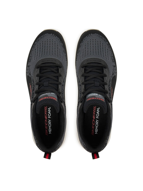 Skechers Sneakersy Skechers Track-Glendor 232699/BKRD Čierna