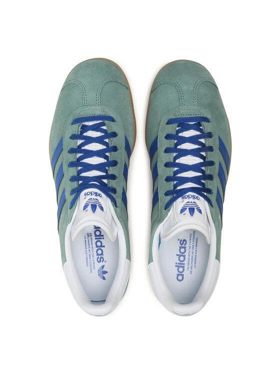 adidas gazelle silver green womens ADIDAS ORIGINALS Gazelle Indoor "Silver Pebble" JQ8390