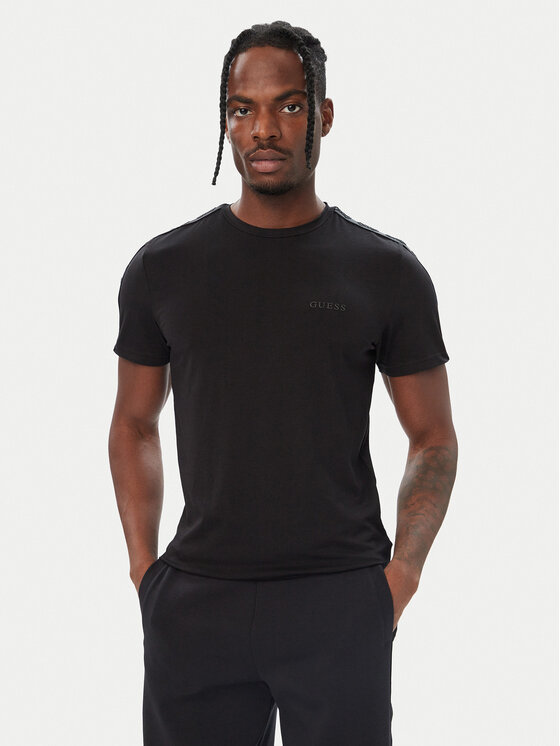 Guess Guess Camiseta U6BM04 K5388 Negro Regular Fit
