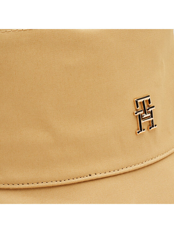 Tommy Hilfiger Καπέλο Tommy Hilfiger Distinct Rain Bucket Hat AW0AW16781 Μπεζ