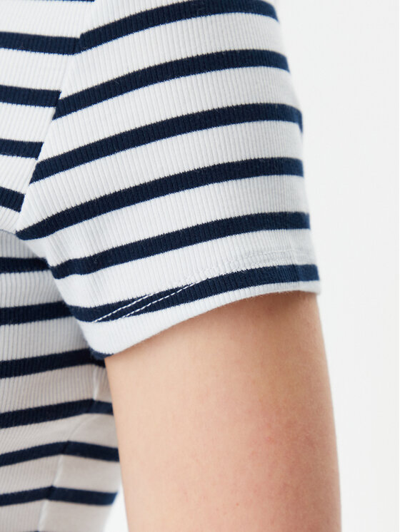 Tommy Jeans Tommy Jeans Marškinėliai Essential DW0DW17383 Tamsiai mėlyna Slim Fit