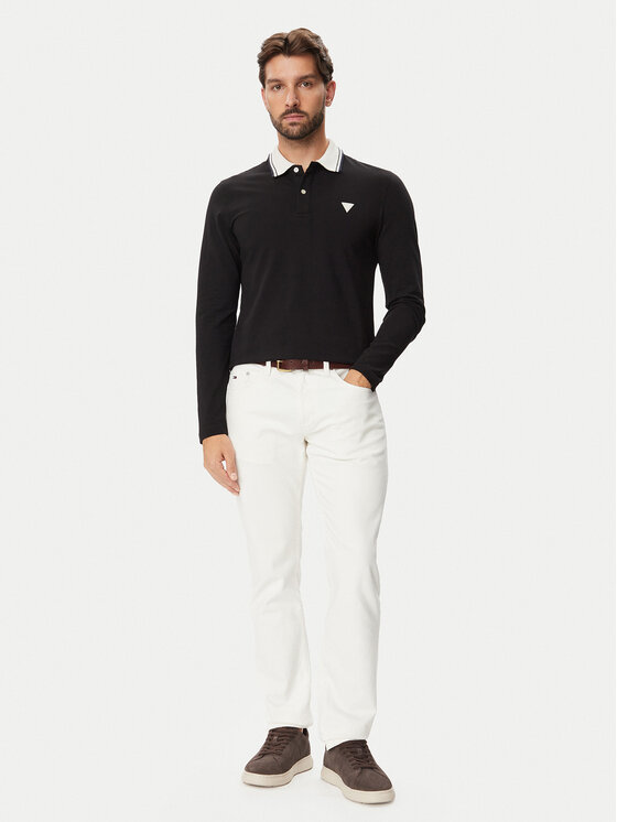 Guess Guess Polo M6BP58 K6201 Negro Slim Fit
