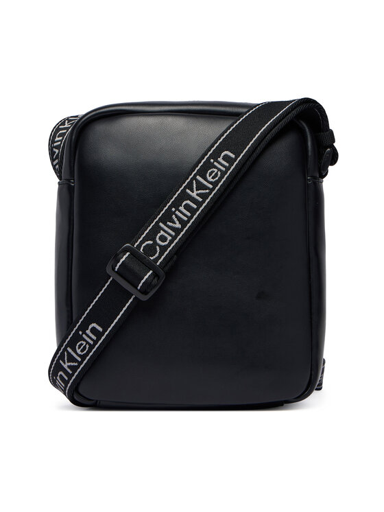 Calvin Klein Τσαντάκι Calvin Klein Bold Logo Webbing  LV04D3418G Μαύρο