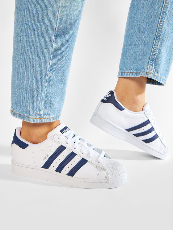 adidas Sneakersy adidas Superstar J GZ9096 Bílá