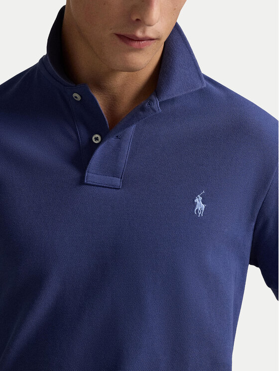 Polo Ralph Lauren Polo Ralph Lauren Поло 710536856441 Cиній Slim Fit