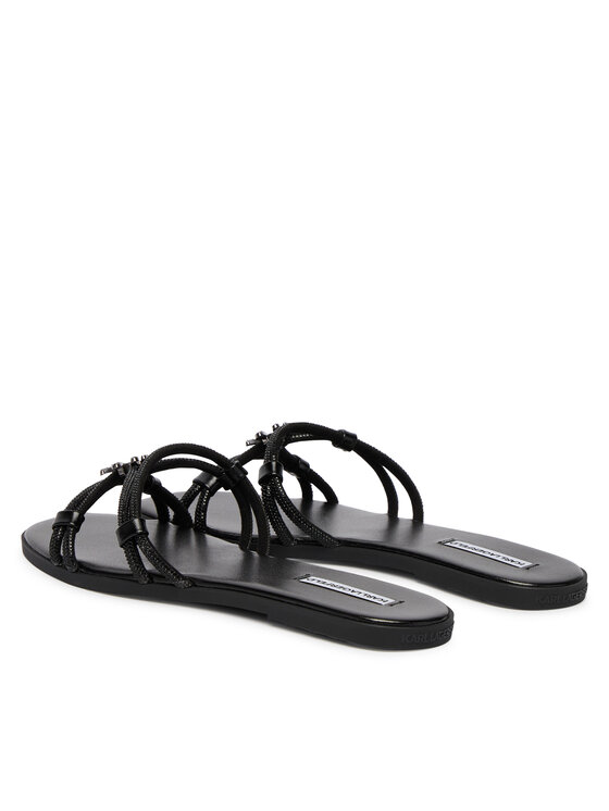 KARL LAGERFELD Шльопанці KARL LAGERFELD Olympia II KL87406 Чорний