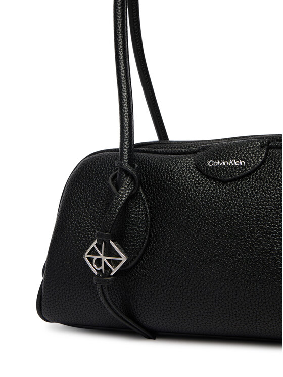 Calvin Klein Táska Calvin Klein Quilted Nylon Ew Satchel LV04F3743G Fekete