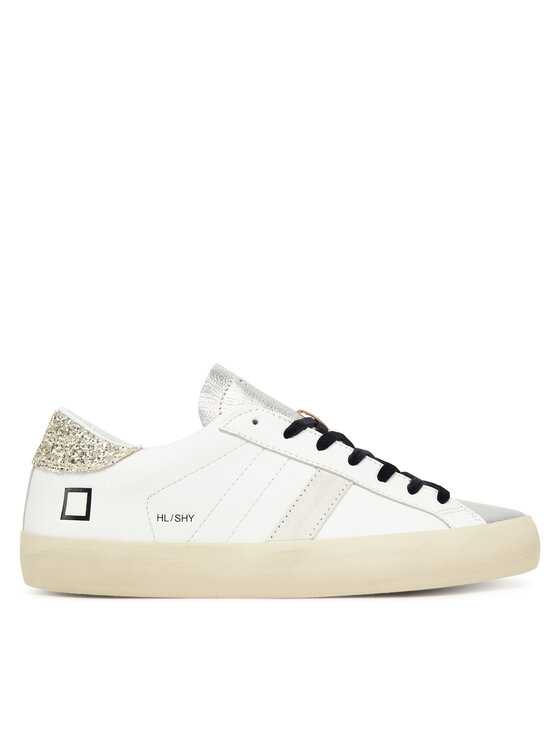D.A.T.E. Zapatillas D.A.T.E. Hill Low Shiny W431-HL-SH Blanco