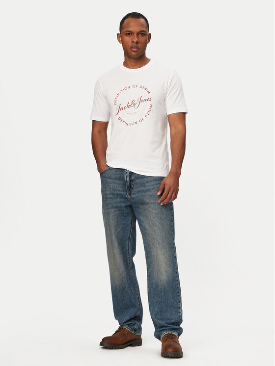 Jack & Jones Jack & Jones Camiseta Grayson 12288377 Blanco Regular Fit