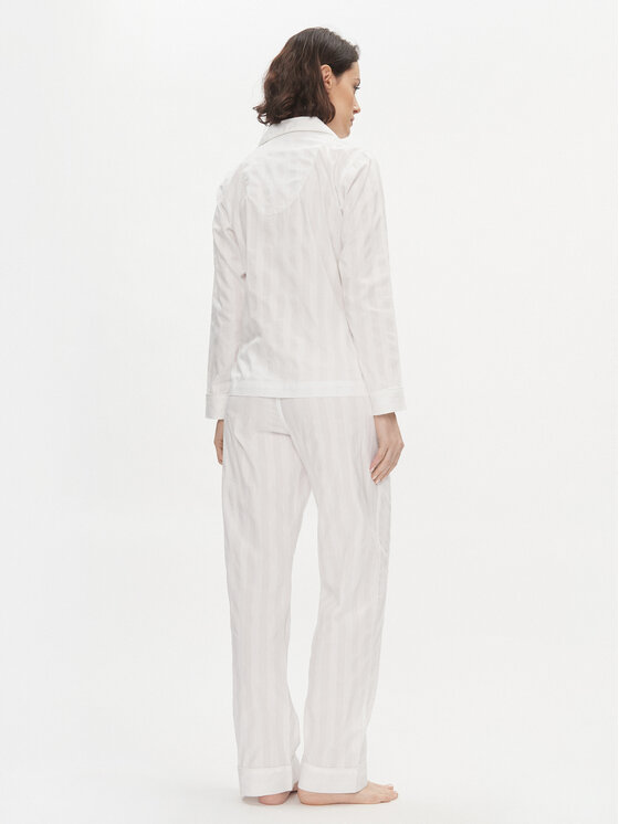 LAUREN RALPH LAUREN Lauren Ralph Lauren Піжама ILN92305 Білий Regular Fit