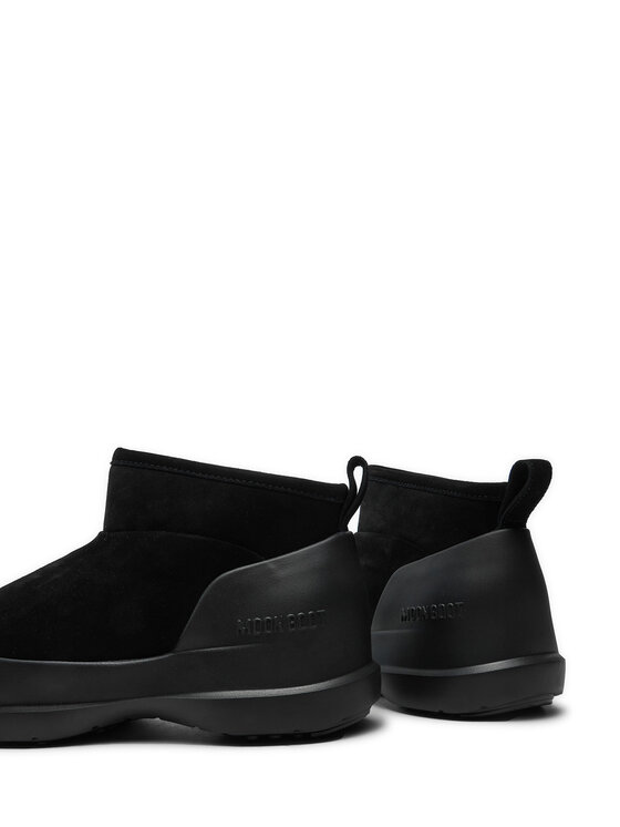 Moon Boot Sniega zābaki Moon Boot Luna Low Suede Boot 80D2480040 Melns