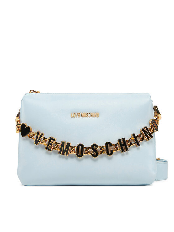 LOVE MOSCHINO Kabelka LOVE MOSCHINO JC4072PP1ML1371A Světle modrá