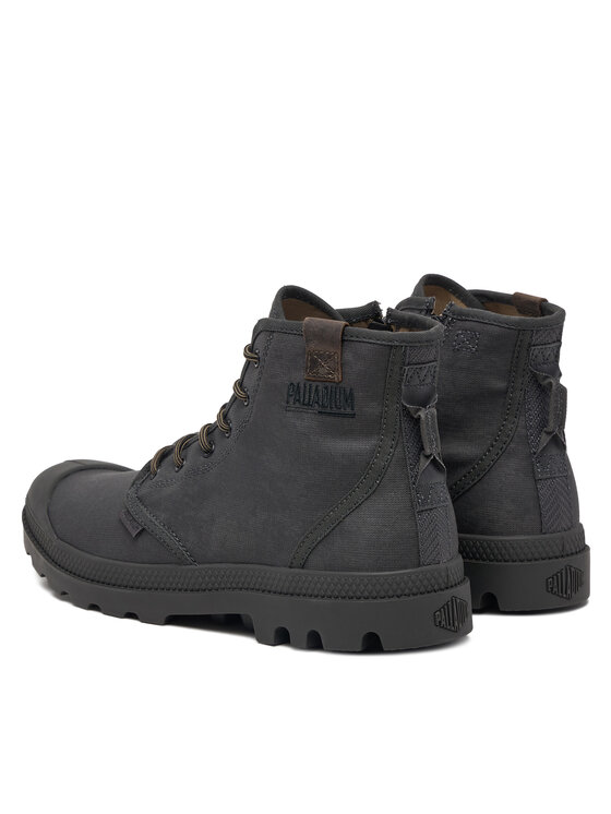 Palladium Scarponcini Palladium Pampa Pine Wax 74993-081-M Nero