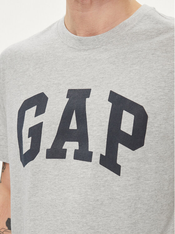 Gap Gap Футболка 856659-00 Сірий Regular Fit